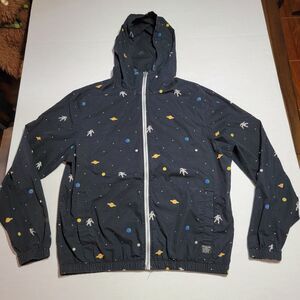 Denim & Flower Ricky Singh Lightweight Jacket Space Theme = Size Med (40)